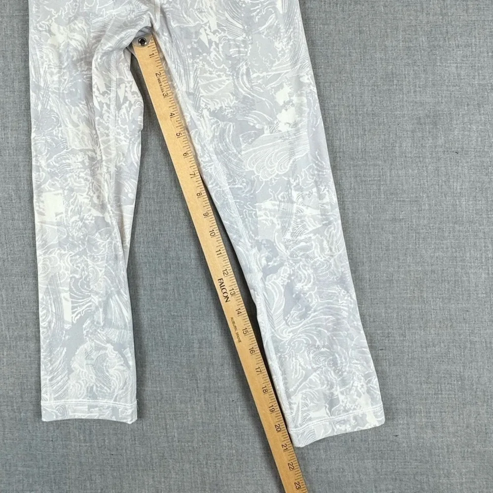 Lululemon Wunder Under Crop High-Rise 21" Womens 4 Tropical Shadow Starlight - Picture 6 of 8